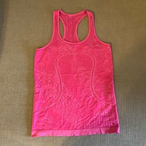 Hot Pink Size 6 Lululemon Tank